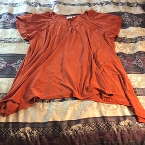 Orange Cato blouse